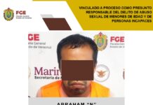 Vinculado a proceso como presunto responsable del delito de abuso sexual de menores de edad y de personas incapaces en Orizaba