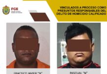Vinculados a proceso como presuntos responsables del delito de homicidio calificado en Agua Dulce