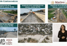 Presentan avances del Corredor Interoceánico: avanzan patios férreos y terminal en Coatza, así como enlaces a Dos Bocas y Guatemala
