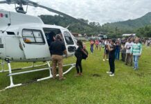 Con puente aéreo, realizan 23 vuelos de rescate y entrega de víveres a municipios incomunicados