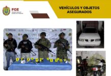 Decomisan droga y cartuchos en operativo realizado en Huatusco