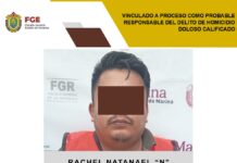 Vinculado a proceso como probable responsable del delito de homicidio doloso calificado