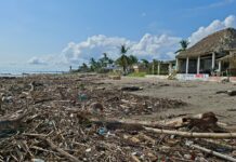 Reportan impacto ambiental y económico en Barra de Cazones tras inundaciones