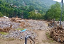 Toneladas de lodo sepultan una localidad “entera” en la Huasteca Veracruzana