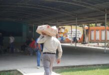 DIF Estatal permanece junto a las familias afectadas en el norte del estado