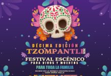 La SECVER invita a la Décima Edición del Festival Escénico Tzompantli en Xalapa