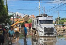Más de un millón 397 mil 700 metros cúbicos de agua anegada ha desalojado Conagua en Veracruz
