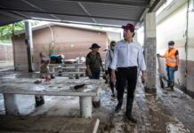 En Poza Rica, SEP evaluó daños en algunos de los 303 planteles que resultaron afectados en la entidad