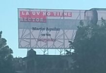 Aparecen en Xalapa espectaculares contra el Rector de la UV