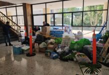 Envía IMSS Veracruz Norte víveres y artículos de primera necesidad a damnificados de zona norte