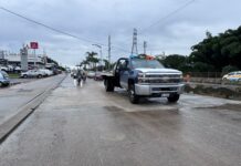 Descartan relación entre trabajos en el Boulevard Tratados de Córdoba y presencia de anegaciones