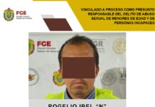 Vinculado a proceso como presunto responsable del delito de abuso sexual de menores de edad y de personas incapaces en Huatusco