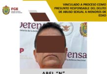 Vinculado a proceso como presunto responsable del delito de abuso sexual a menores de edad en Córdoba