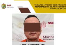 Vinculado a proceso como presunto responsable del delito de homicidio doloso calificado en Omealca