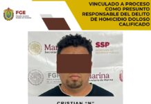 Vinculado a proceso como presunto responsable del delito de homicidio doloso calificado en el Puerto