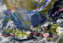 Posibilidad de chubascos hasta el viernes en Veracruz: Conagua
