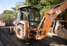 Nos animan y hacen sentir que no estamos solos: vecinos de Álamo destacan labores de limpieza