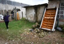 Ocho casas penden de un hilo en Xalapa por deslave