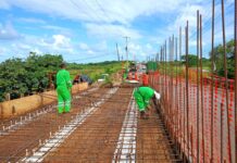 Reporta SICT avance de 75% en reconstrucción del puente Calzadas