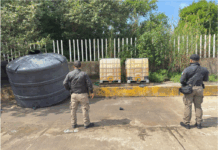 Durante cateo en fin de semana, FGR incautó más de 2 mil litros de hidrocarburo en Coatzacoalcos