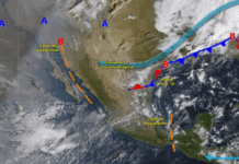 Lluvias este miércoles y jueves en Veracruz por Frente Frío 16: Conagua