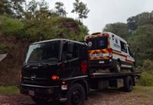 Roban ambulancia de PC Xalapa y la encuentran en Xico