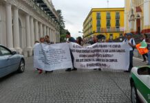 9 años de espera: extrabajadores del Seguro Popular exigen pago de laudos