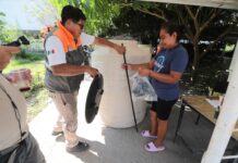 Brigadas de PC continúan llevando ayuda humanitaria a localidades de Álamo