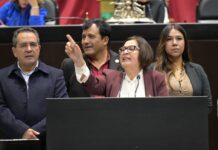 La diputada Margarita Corro critica a la oposición en sesión sobre el PEF-2026