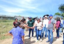 Daniela Griego realiza recorridos y entrega de apoyos en colonias de Xalapa