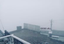 Reportan caída de aguanieve en cima del Cofre de Perote; municipios suspenden clases por frío