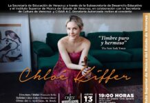 Chloé Kiffer se presentará con la Orquesta Sinfónica Juvenil del Estado de Veracruz