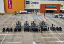 Por el Buen Fin patrullajes constantes en zonas comerciales, áreas de alto flujo vehicular y bancos