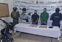 Decomisa SSP 116 dosis de estupefacientes durante operativos en 20 municipios