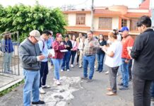 Recorre Daniela Griego diversas colonias de Xalapa; recibe peticiones de obras hidráulicas, sanitarias y de pavimentación