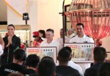 En Veracruz, Lotería Nacional conmemora 200 años de la Independencia en la Mar