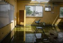Sin clases, 10% de escuelas afectadas por inundaciones en Veracruz