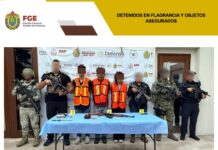 Cateo en Cuichapa; tres personas detenidas