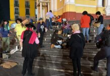 Encienden luces por 59 víctimas de feminicidio en Veracruz