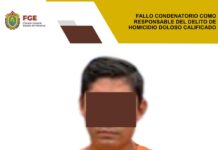 Fallo condenatorio como responsable del delito de homicidio doloso calificado
