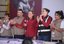 Más de 56 mil familias veracruzanas reciben apoyo tras las lluvias: Rocío Nahle