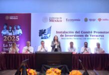 Invertir en Veracruz está de moda: instala Gobernadora el Comité Promotor de Inversiones