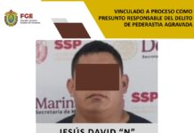 Vinculado a proceso como presunto responsable del delito de pederastia agravada en Ozuluama