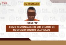 Sentenciado a 50 años de prisión por homicidio doloso calificado