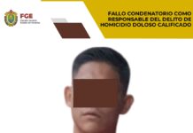 Fallo condenatorio como responsable del delito de homicidio doloso calificado en Acayucan