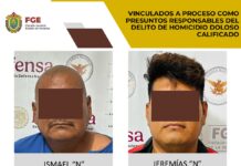 Vinculados a proceso como presuntos responsables del delito de homicidio doloso calificado en Tempoal