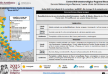 Pronóstico: lluvias en las cuencas del Pánuco, Tuxpan, Cazones, Papaloapan y Coatzacoalcos