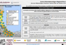 Pronóstico: lluvias con intervalos de chubascos en norte y sur de Veracruz