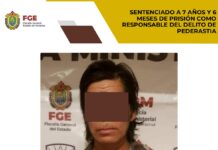 Sentenciado a 7 años y 6 meses de prisión como responsable del delito de pederastia en Huatusco