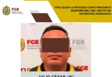 Prisión preventiva contra presunto responsable del delito de secuestro agravado en Coatza